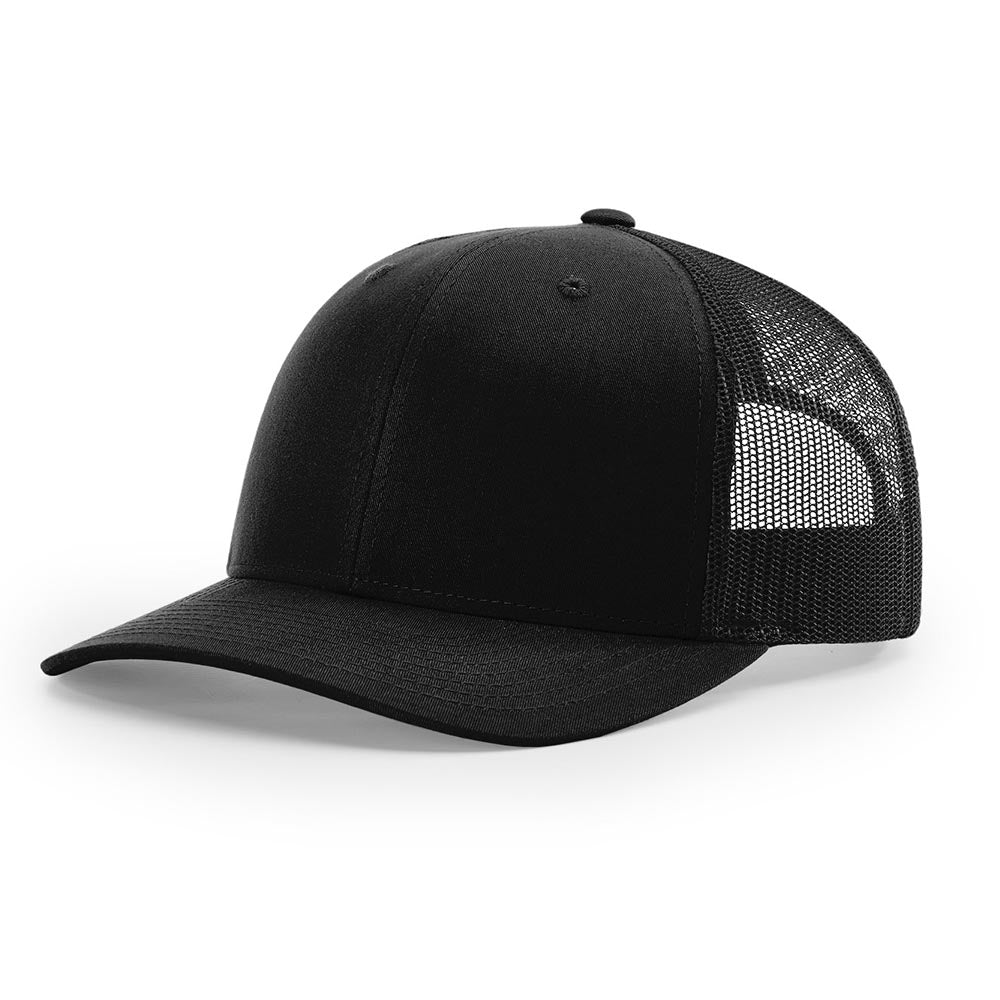 Richardson 112 Snapback Trucker Cap With Custom Acrylic Patch