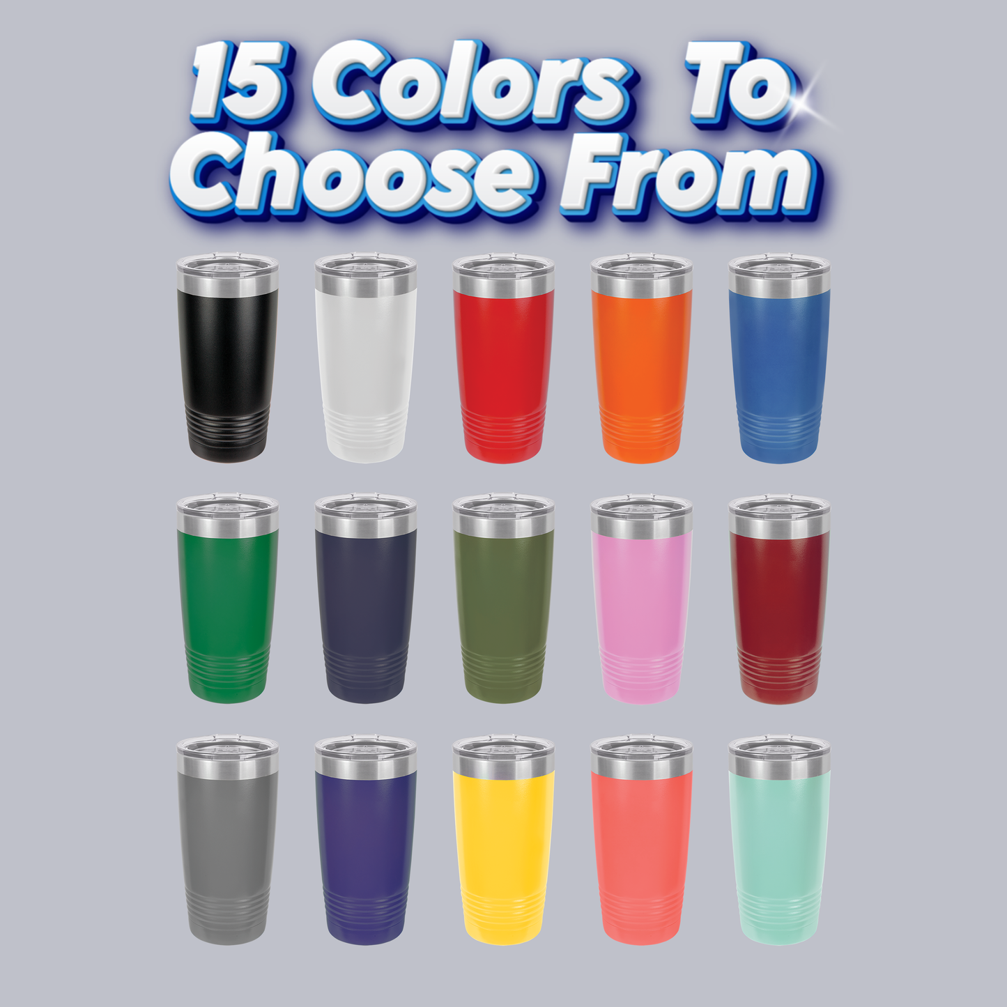 20oz Laser Engraved Tumblers