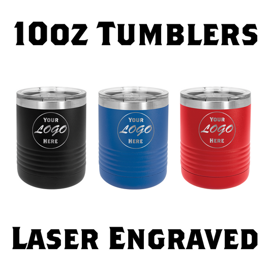 10oz Laser Engraved Tumbler