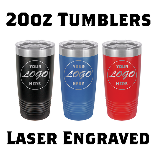 20oz Laser Engraved Tumblers