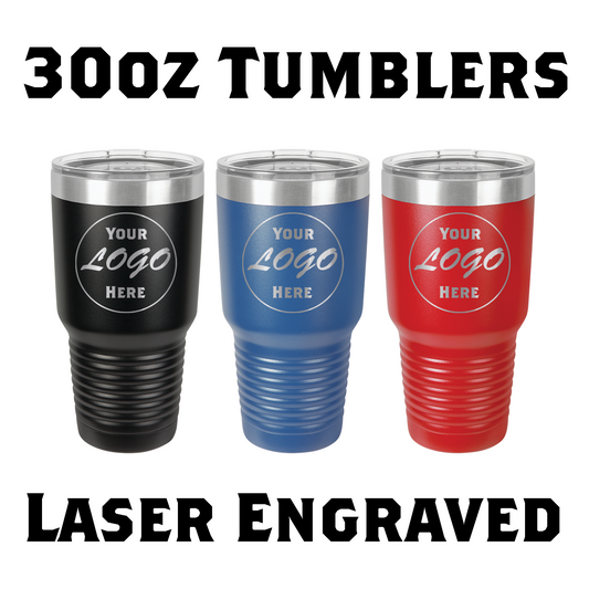 30oz Laser Engraved Tumblers