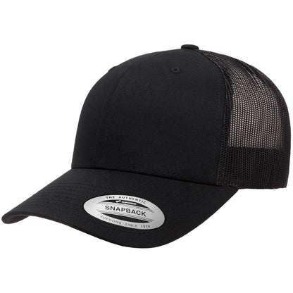 Yupoong 6606 Custom Acrylic Patch Retro Trucker Cap