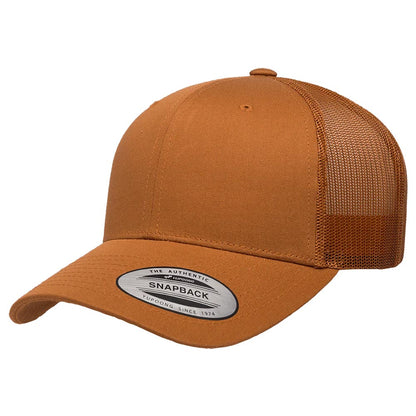 Yupoong 6606 Custom Acrylic Patch Retro Trucker Cap