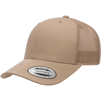 Yupoong 6606 Custom Acrylic Patch Retro Trucker Cap