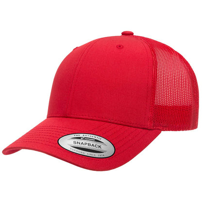 Yupoong 6606 Custom Acrylic Patch Retro Trucker Cap