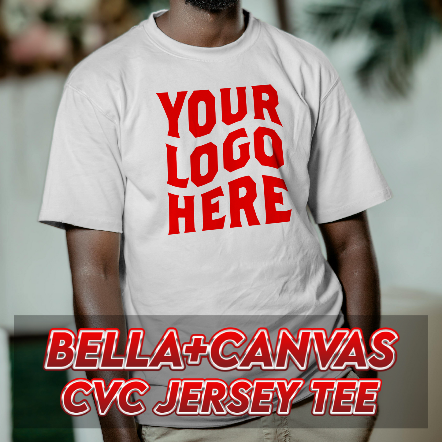 Custom Bella + Canvas CVC Jersey Tees