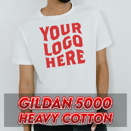 Custom Gildan 5000 Heavy Cotton Tees