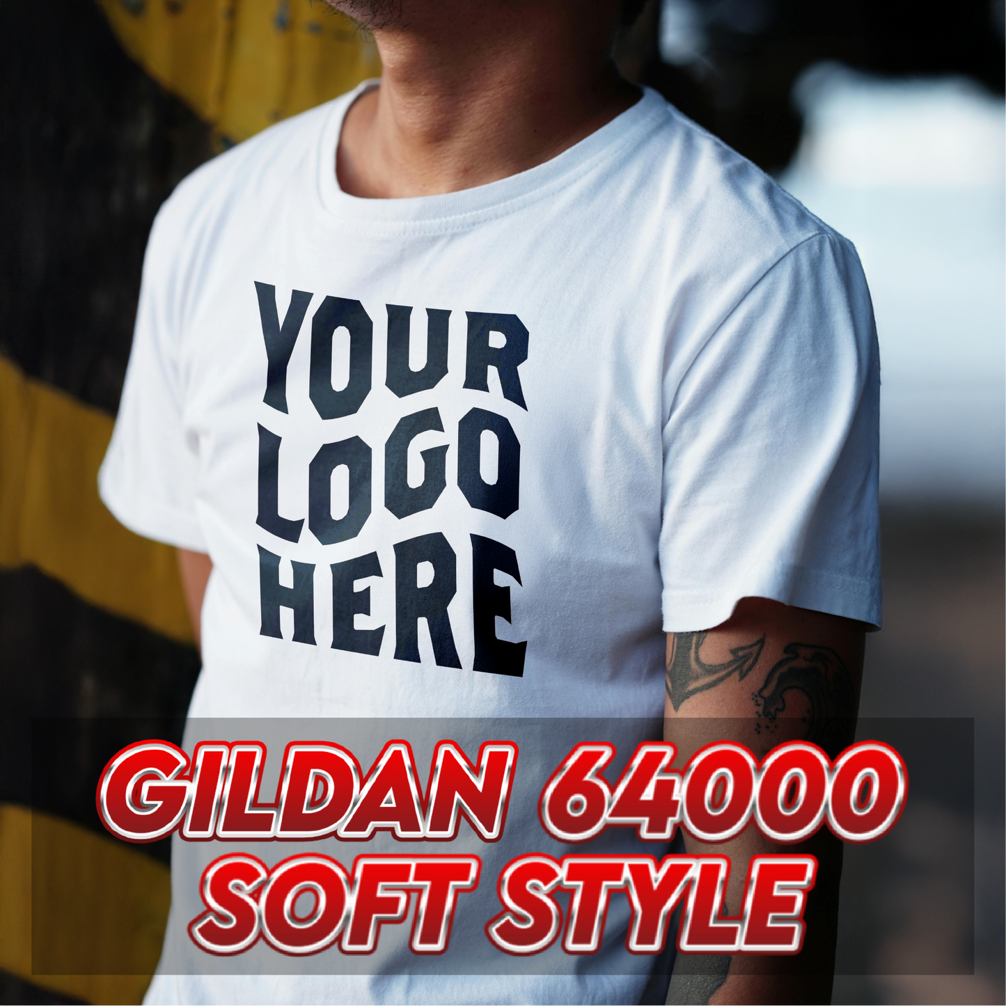 Custom Gildan 64000 Heavy Cotton Tees