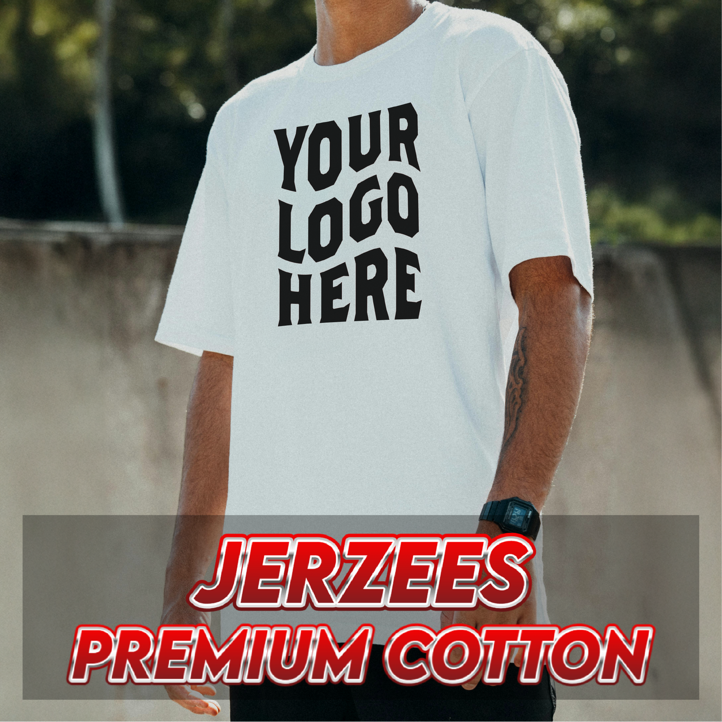 Custom Jerzees Premium Cotton Tees