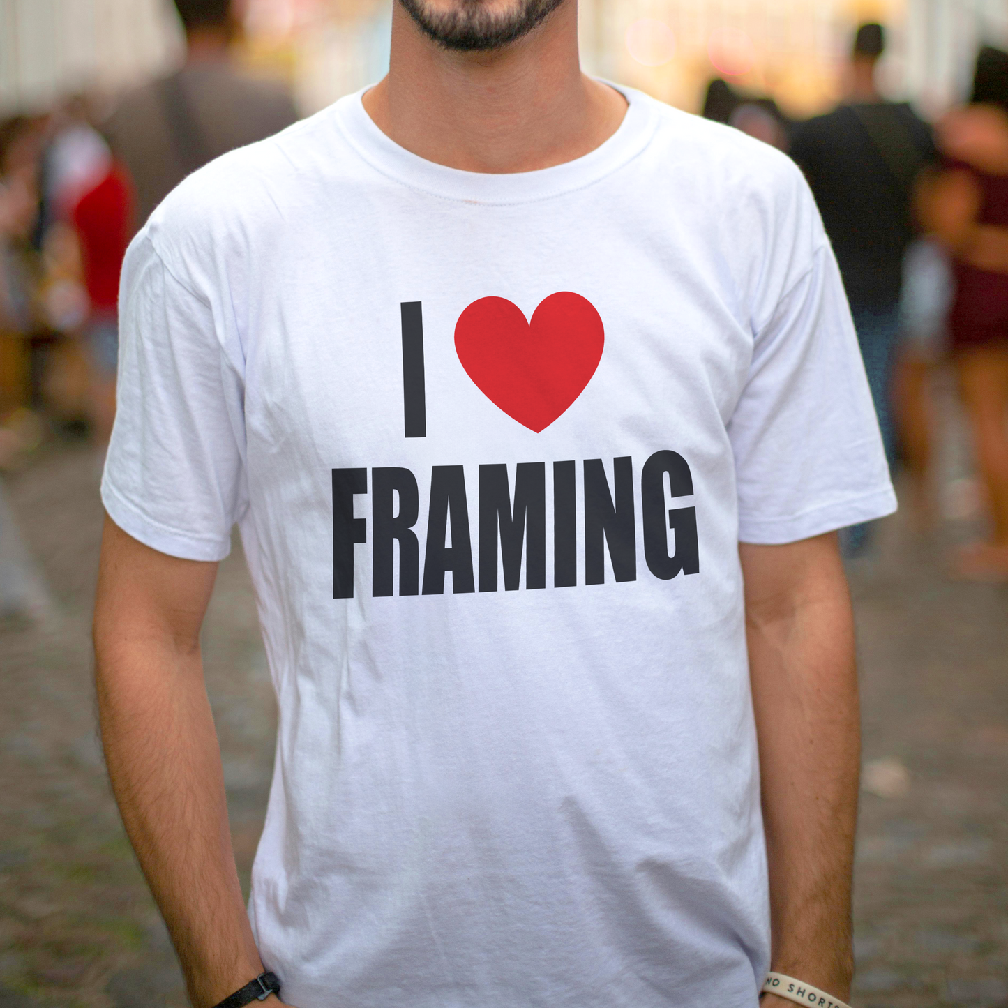 I Love Framing Short Sleeve T Shirt