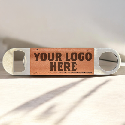 Laser Engraved Leatherette Bottle Opener